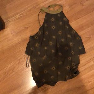 Green FreePeople top